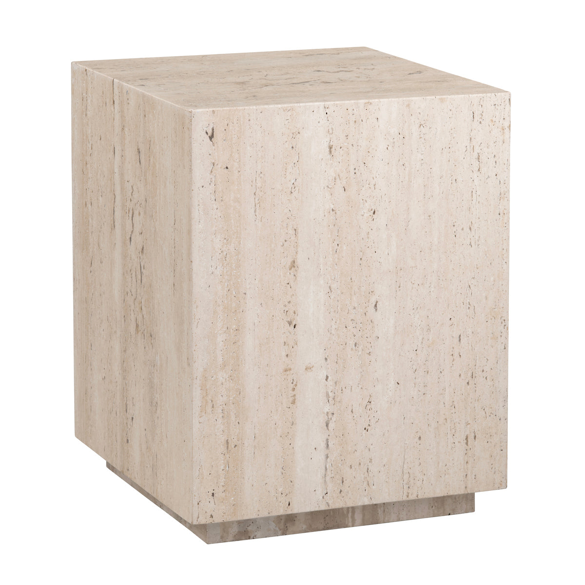 Palermo Travertine End Table