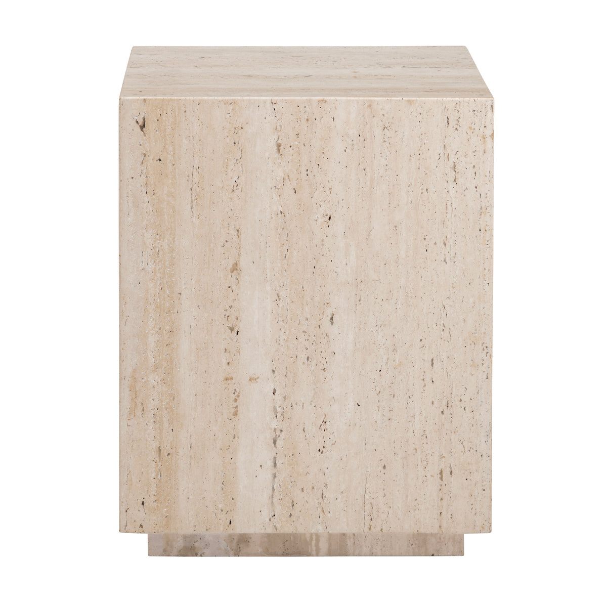 Palermo Travertine End Table