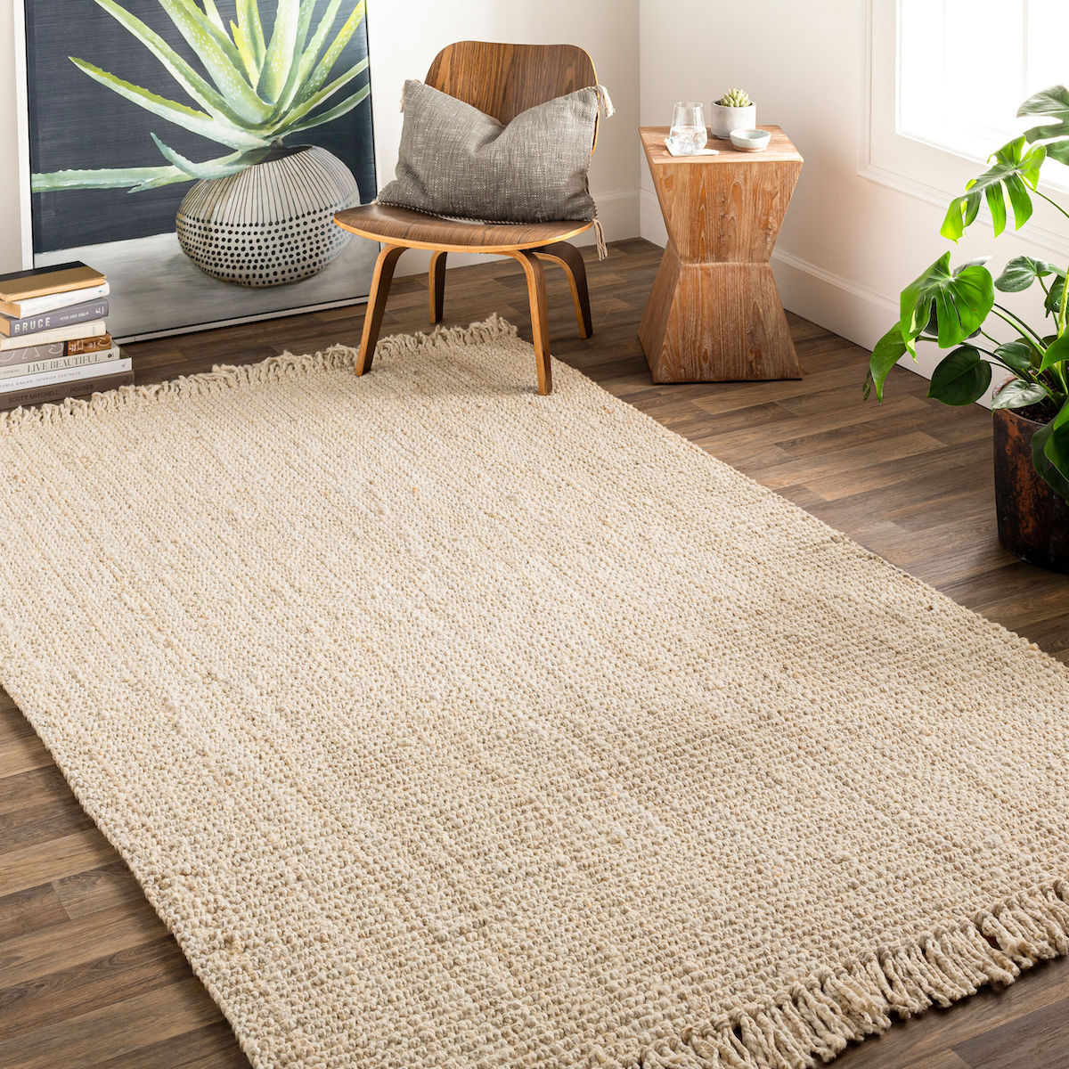 Caia Jute Rug | Cream