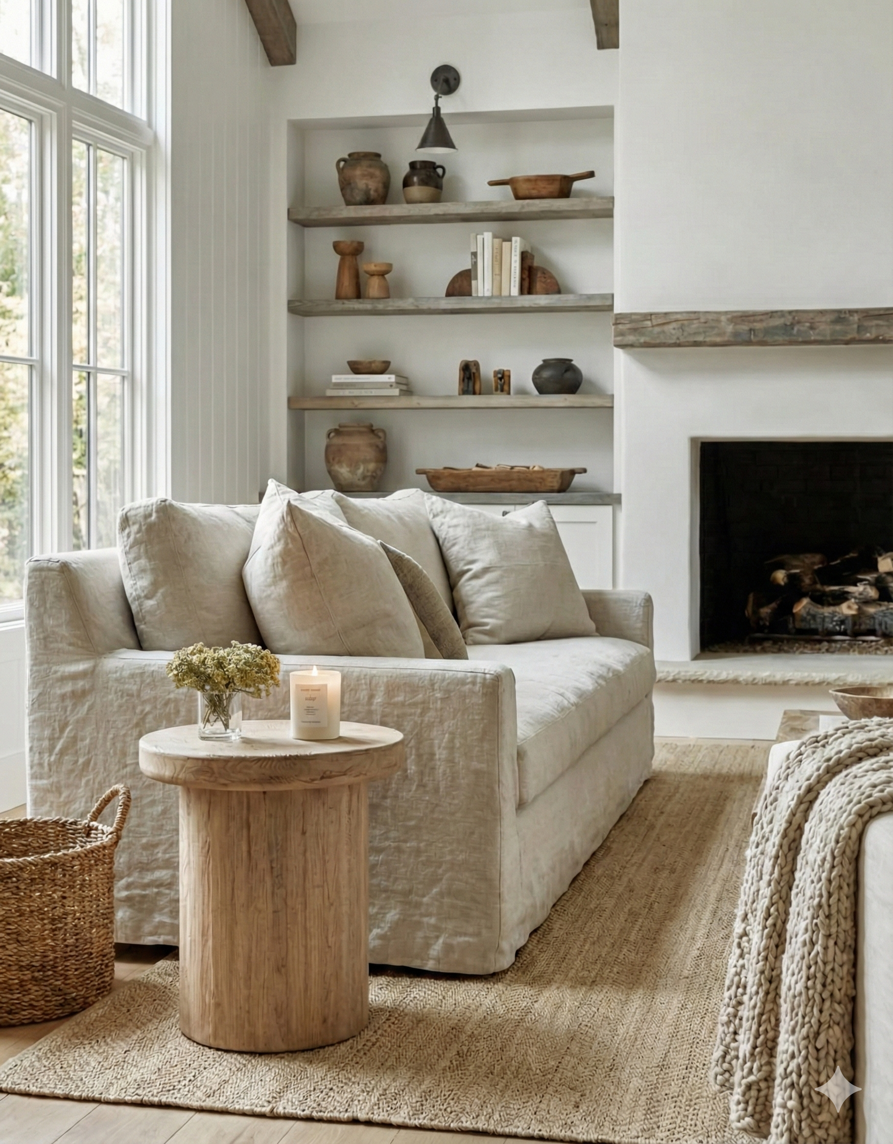 Chelsea Elm Side Table