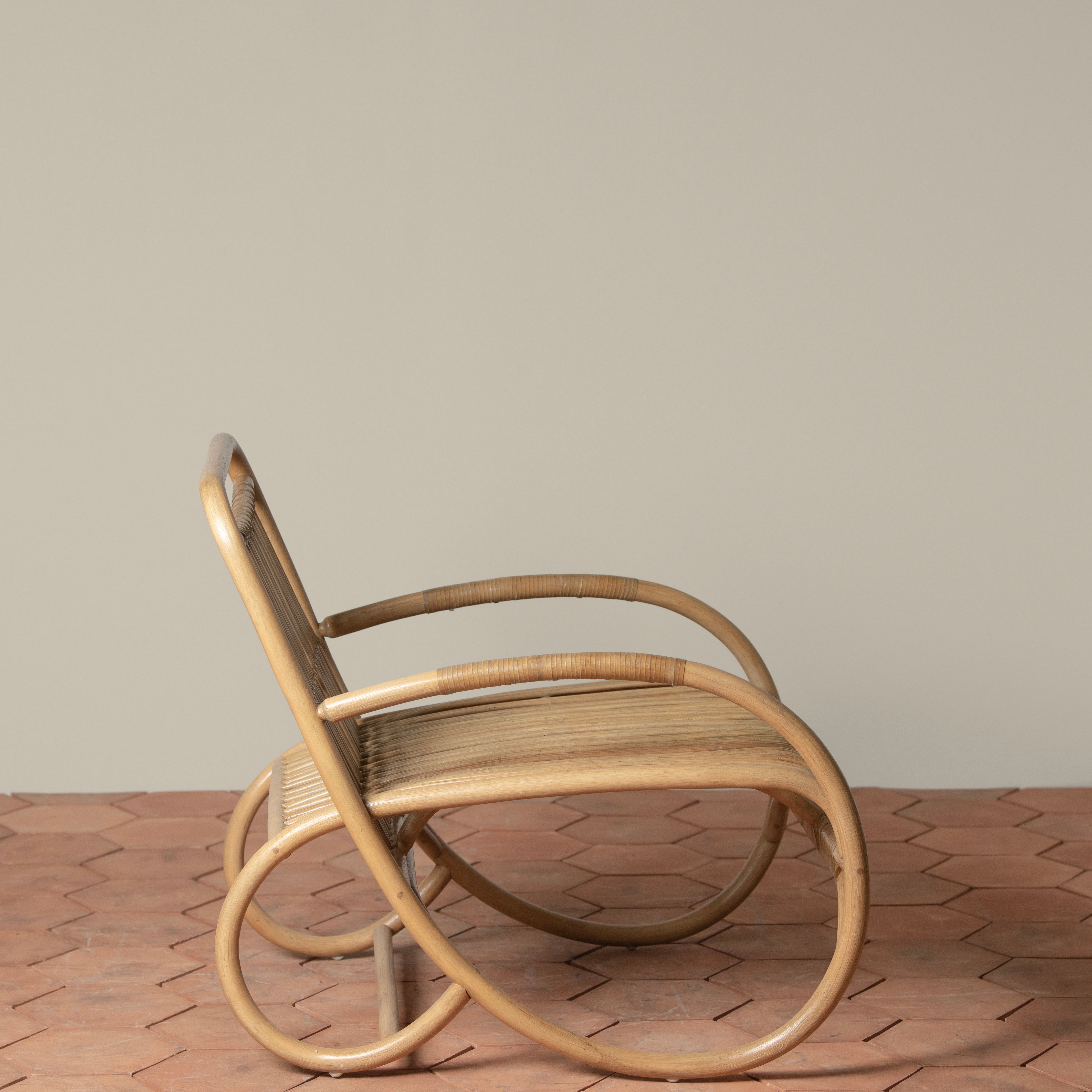 Loup Rattan Lounge Chair