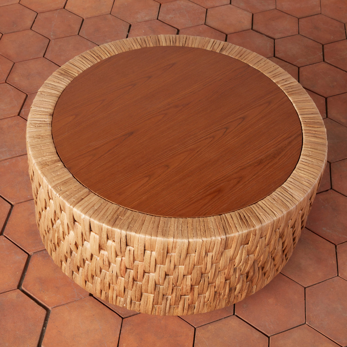 Puebla Woven Coffee Table