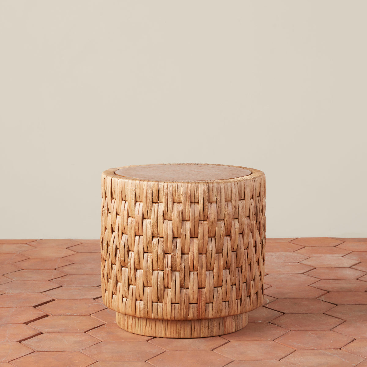 Puebla Woven Side Table