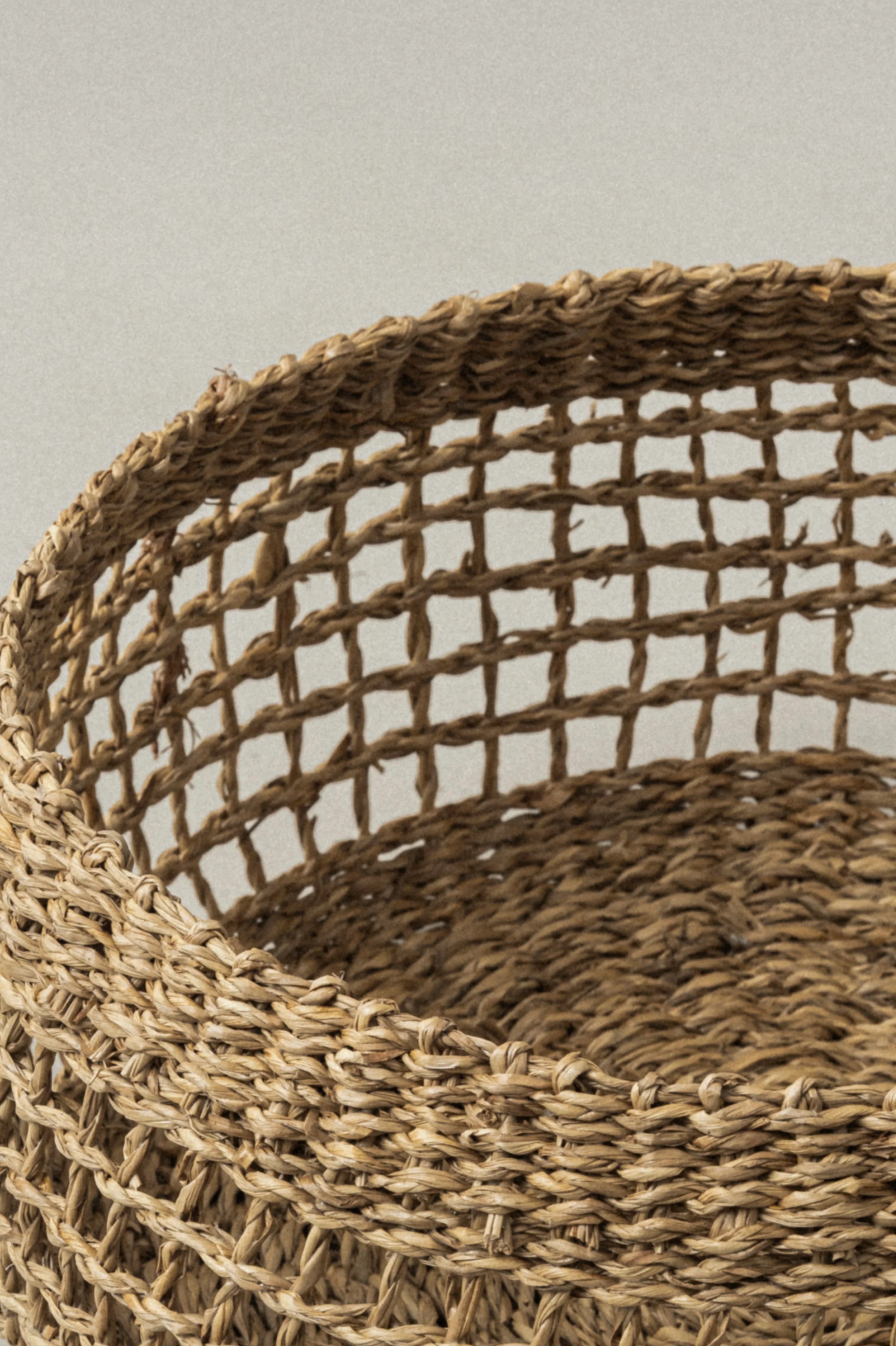 Siwa Round Seagrass Basket
