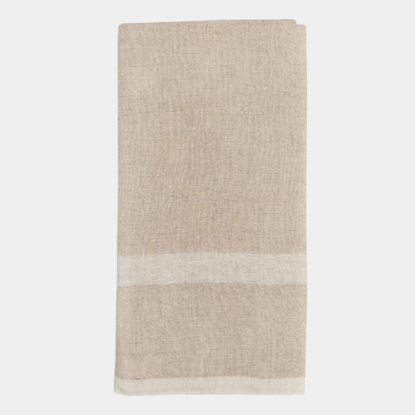 Laundered Linen Natural Hand Towel