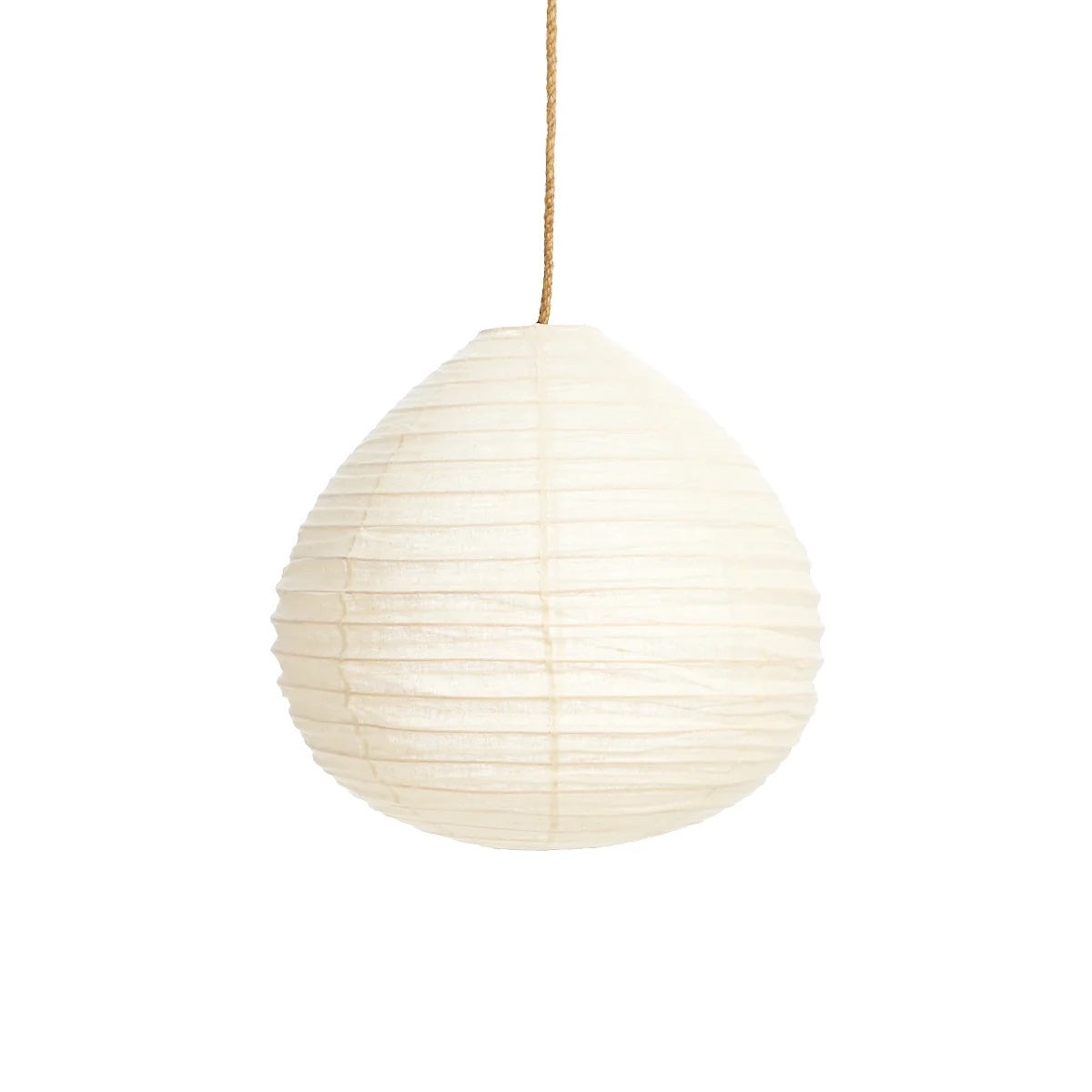 Linen Pear Lampshade | Ivory