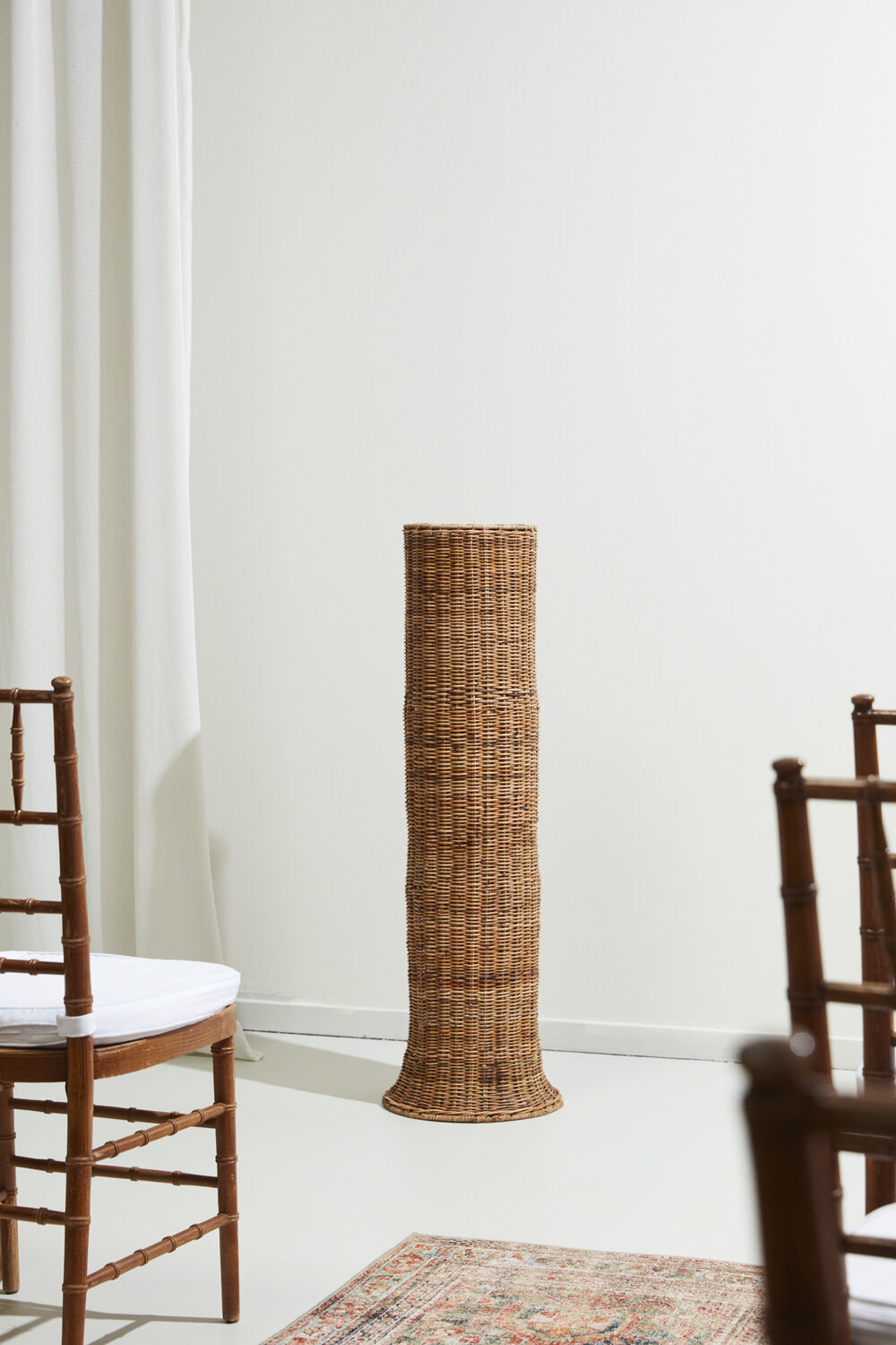 Melita Rattan Pedestal