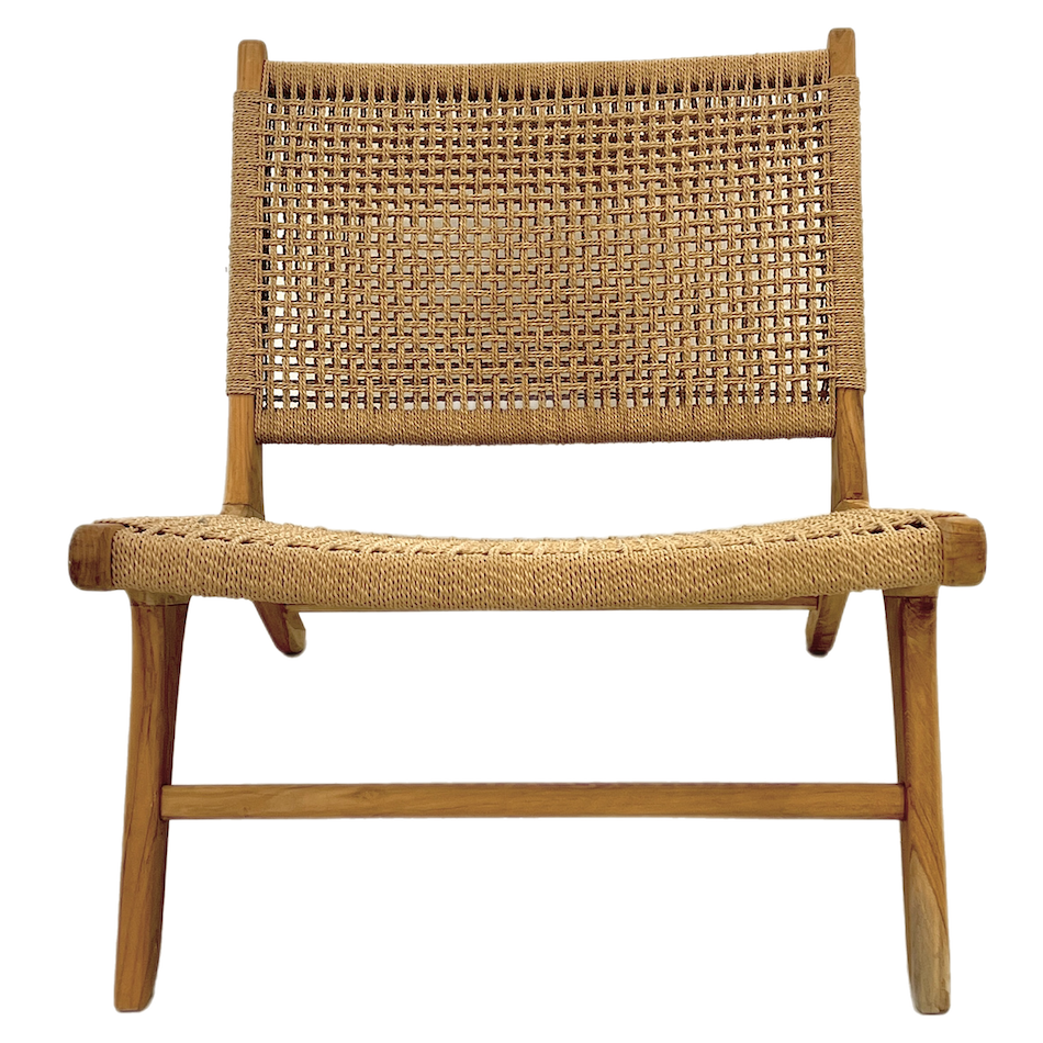Natural Rope Accent Chair