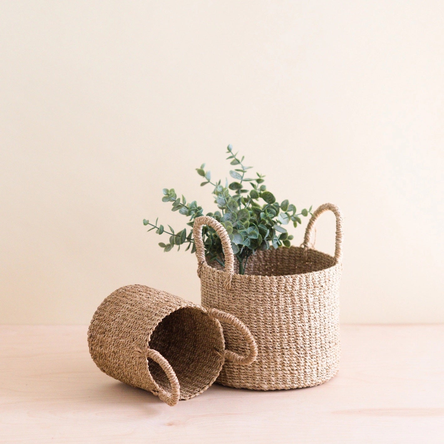 Natural Tabletop Mini Basket Set - Weave Baskets