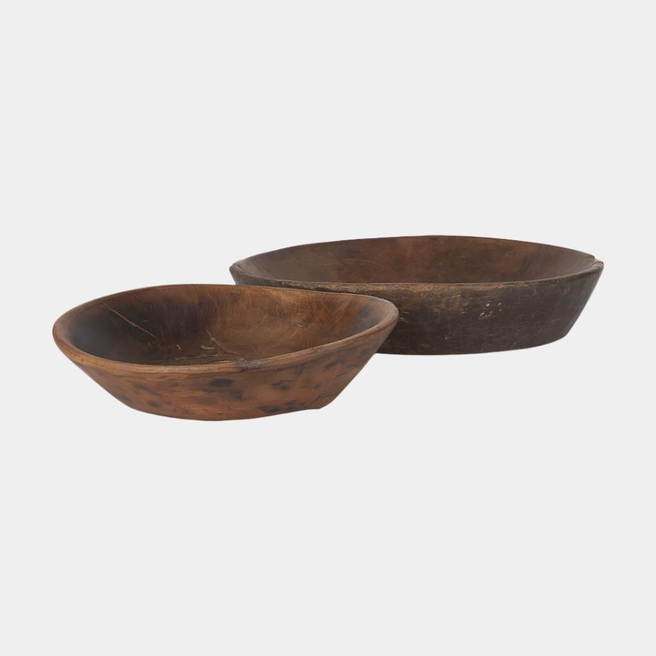 Nikita Wooden Bowls | Set of 2