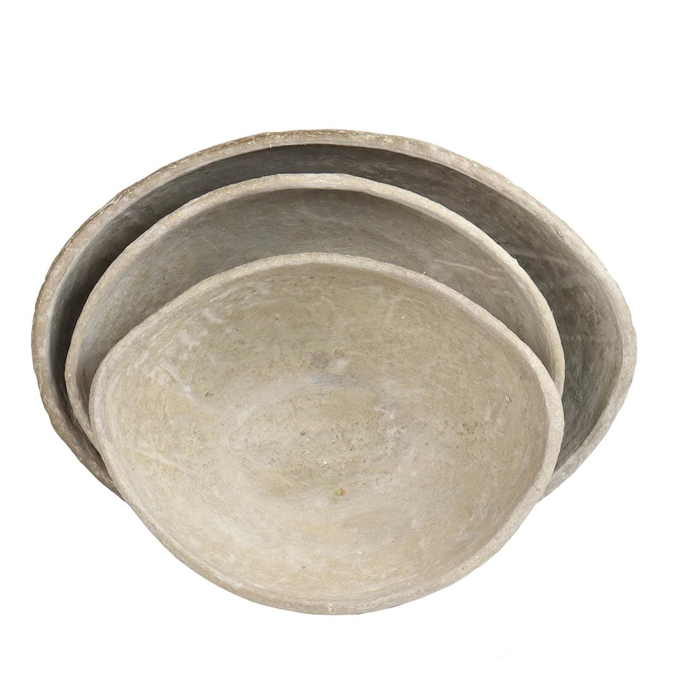 Paper Mache Bowl | Set of 3
