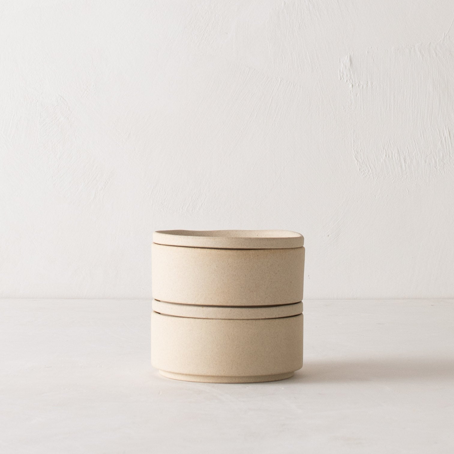 Minimal Salt Cellar | Raw Stoneware