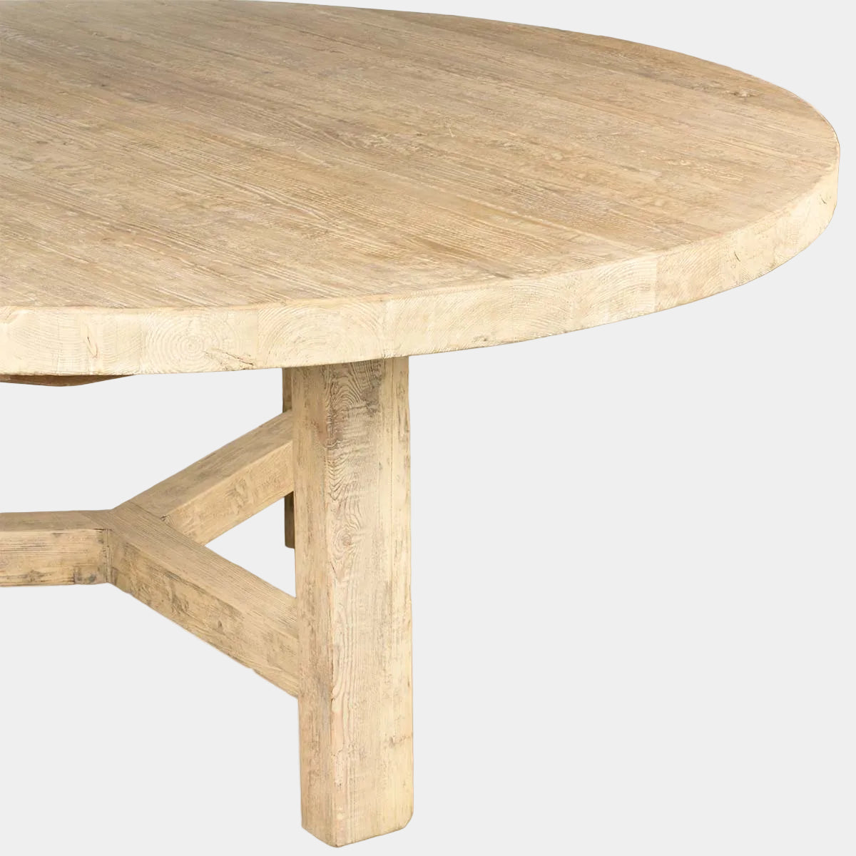 Sienna Elm Round Dining Table