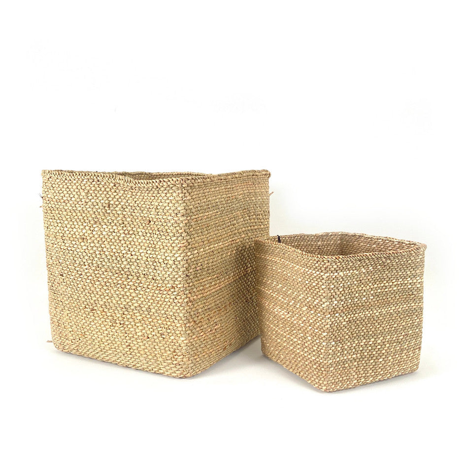 Square Natural Iringa Basket