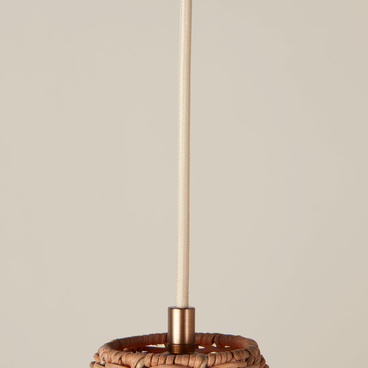 Kasbah Rattan Tall Pendant