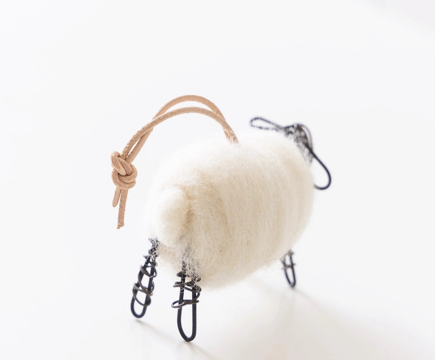 Tiny Sheep Ornaments | Set of 2