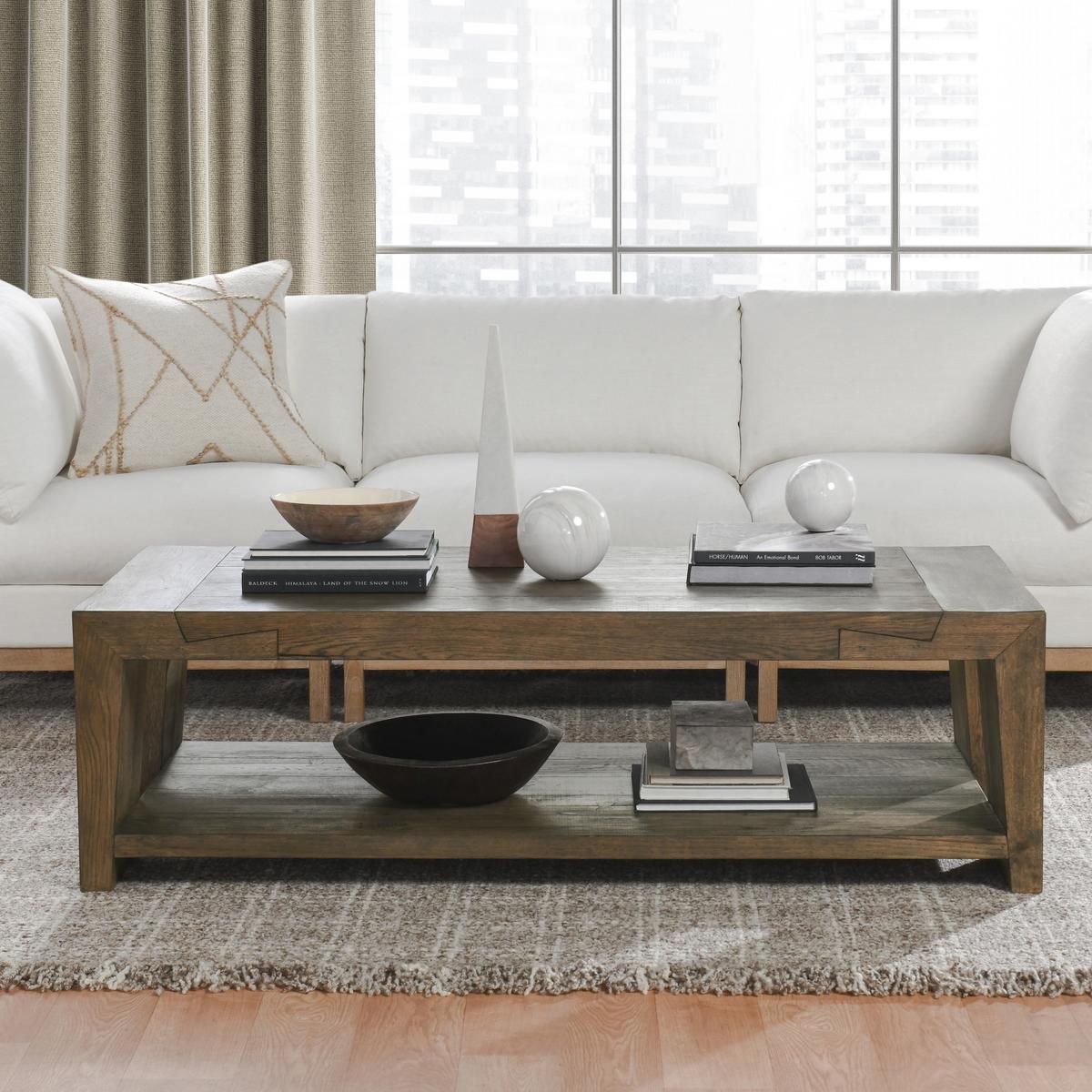 Troy Reclaimed Oak Coffee Table