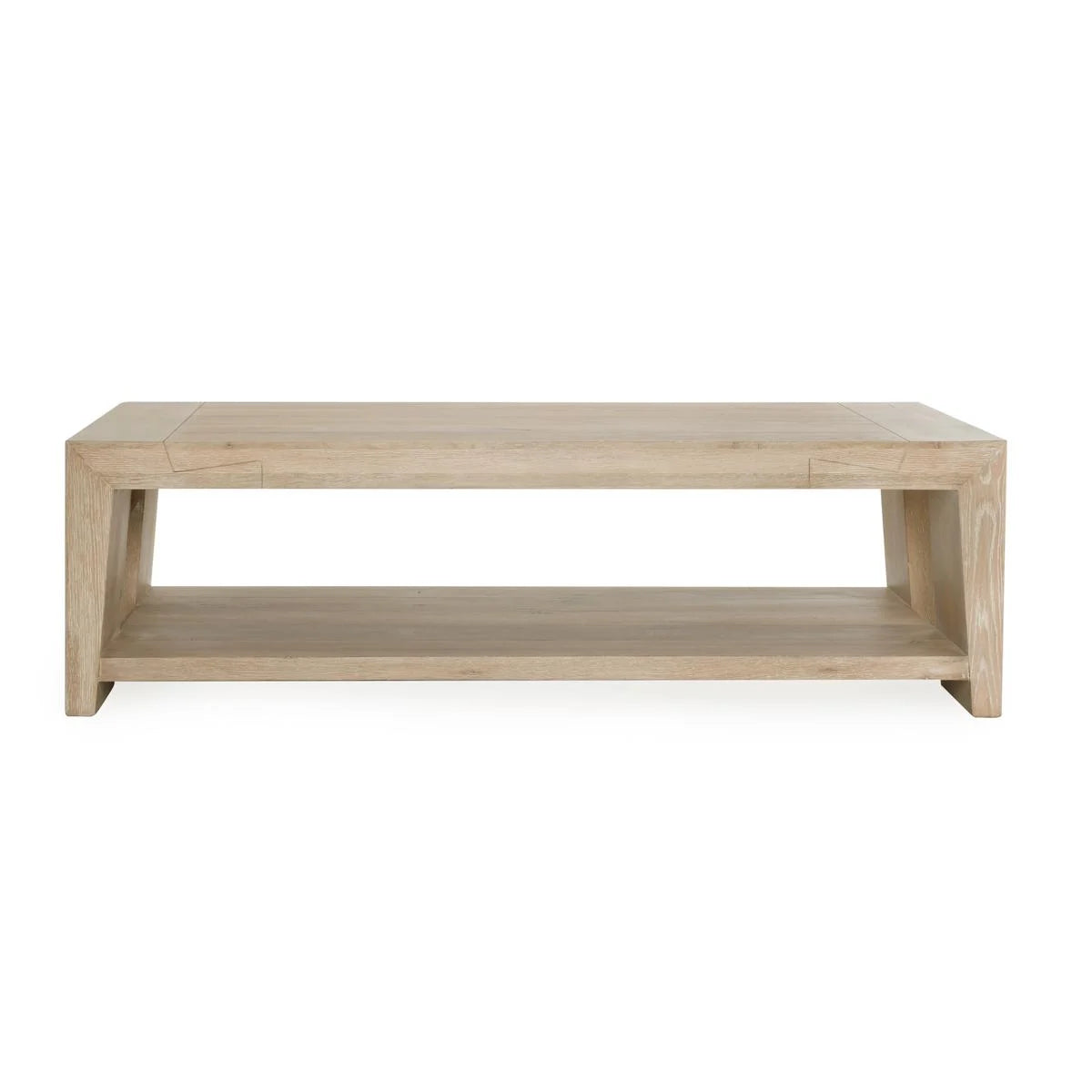 Troy Reclaimed Oak Coffee Table | Aged Cream