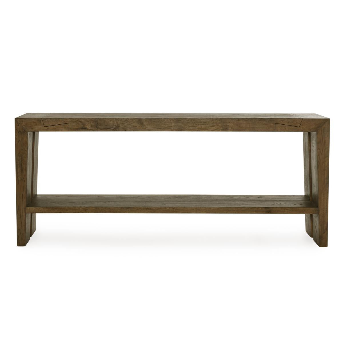 Troy Reclaimed Oak Console Table