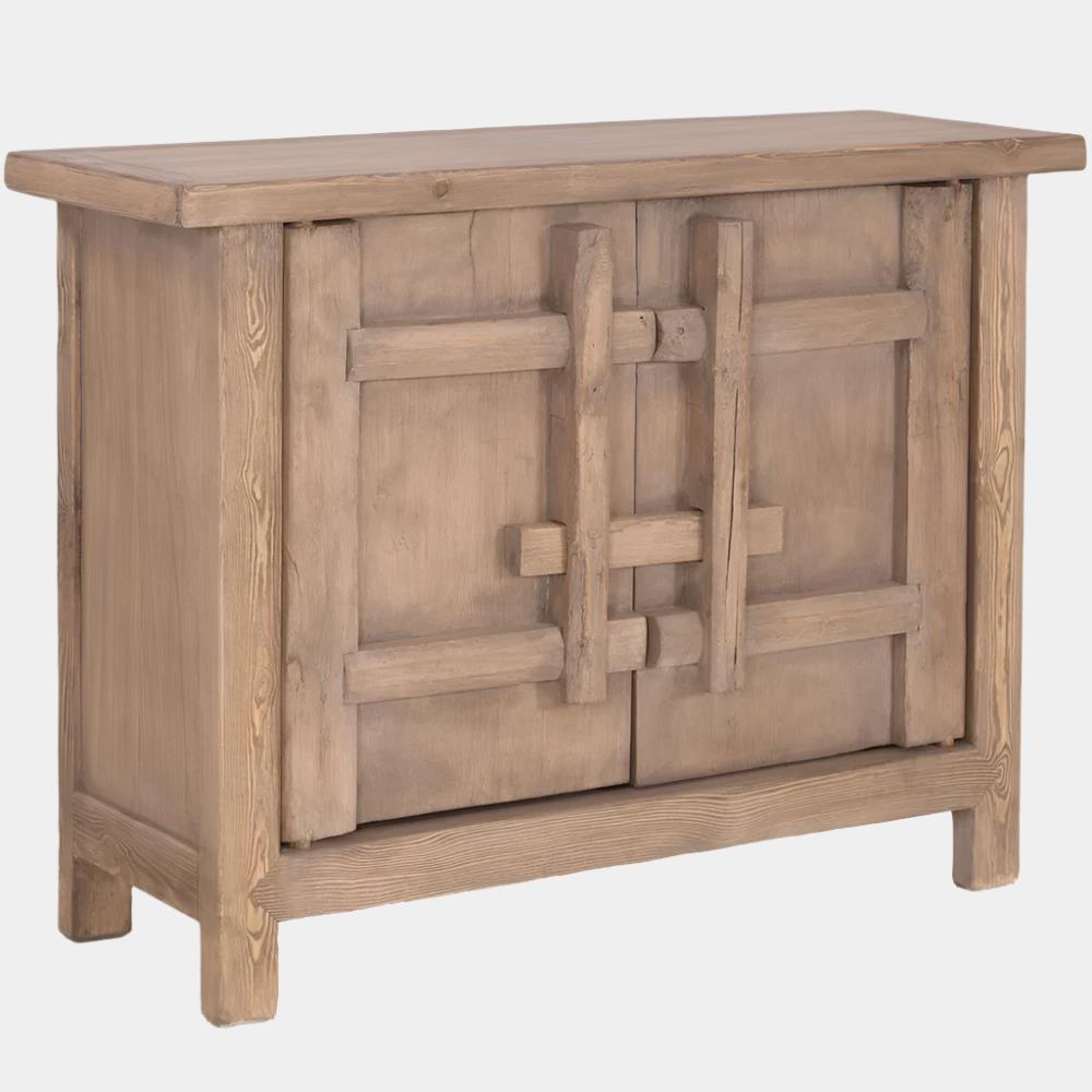 Two Door Elm Cabinet