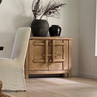 Four Door Elm Cabinet | Canggu Home