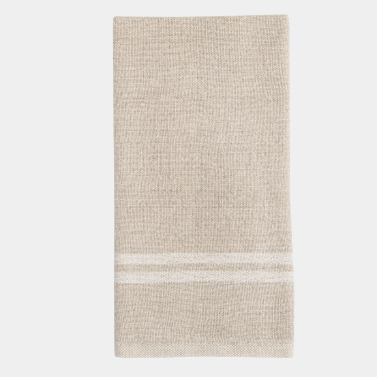 Vintage Linen Ivory Hand Towel