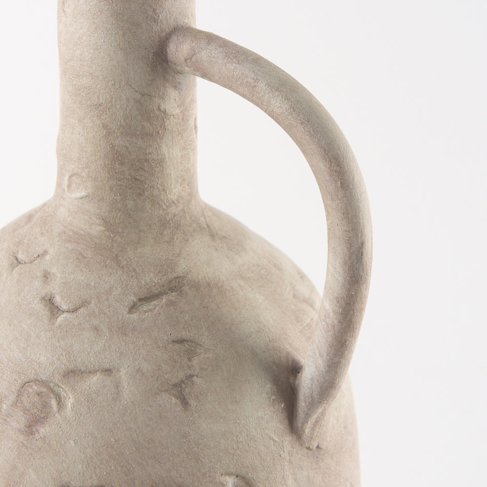 Zenni Beige Ceramic Vase