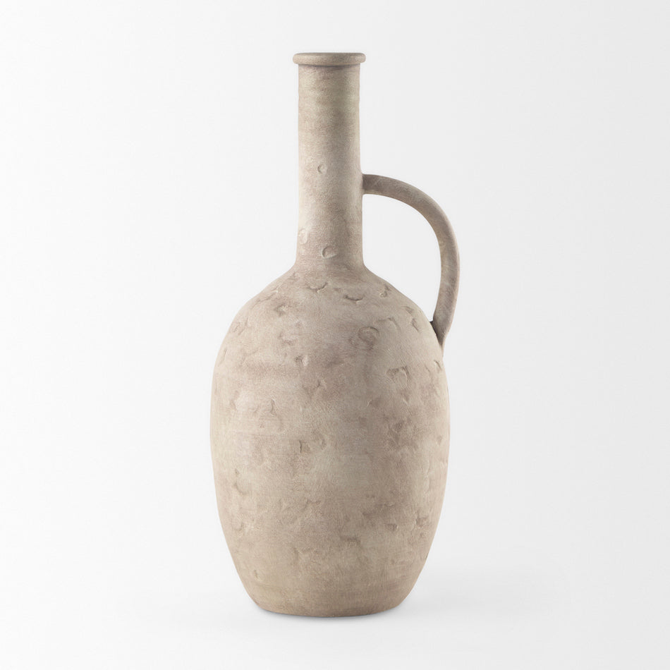 Zenni Beige Ceramic Vase