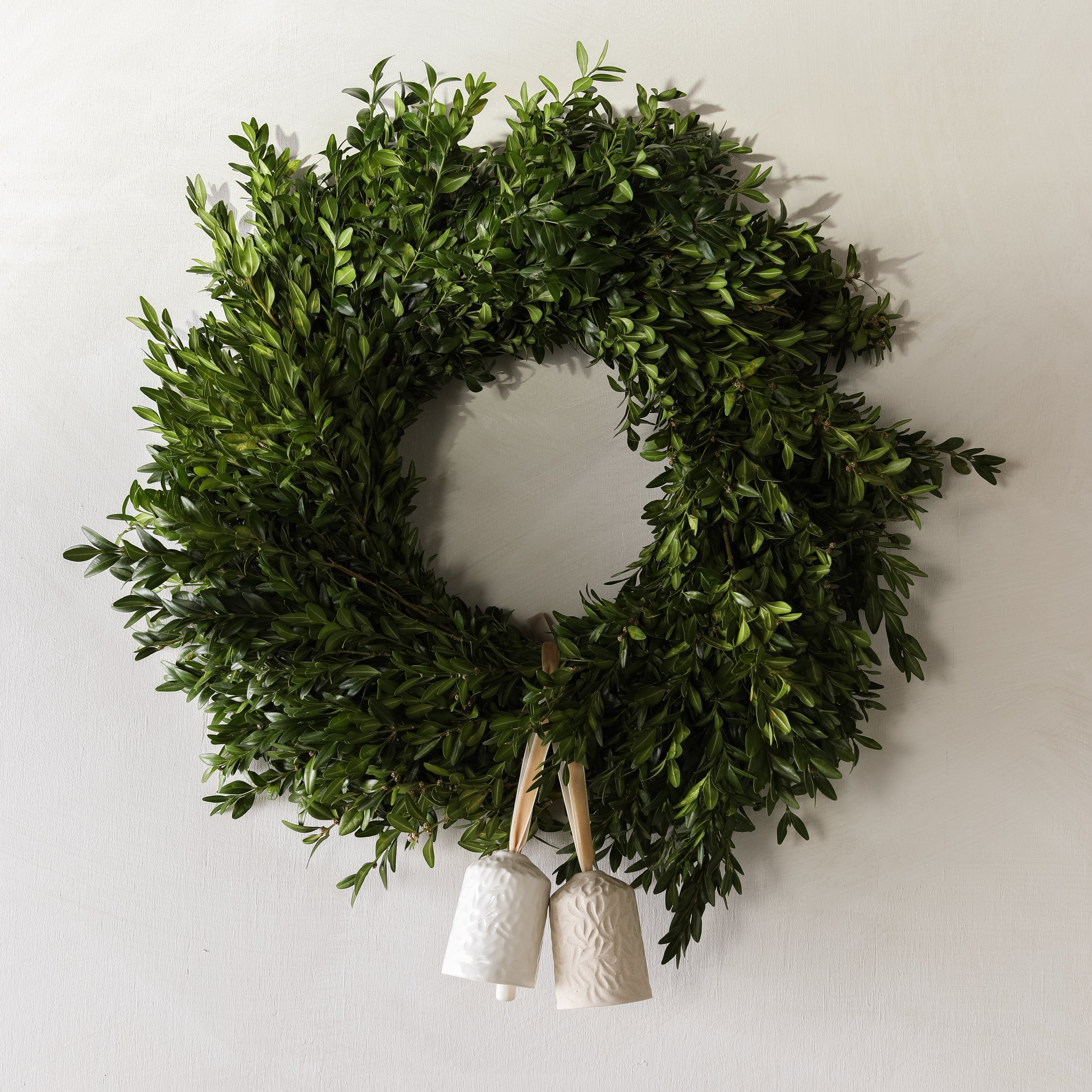 Boxwood Bell Ornaments No. 1 | Set of Two