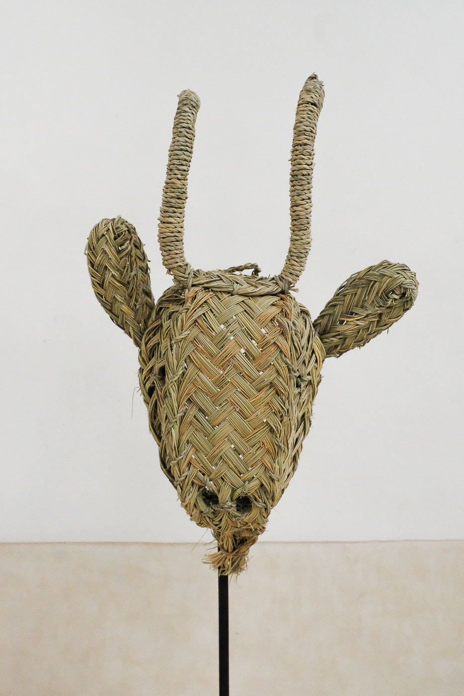 Moroccan Rattan Animal Head