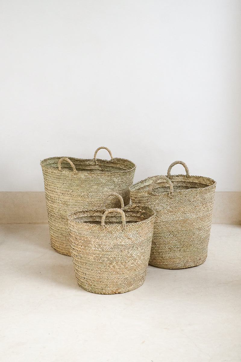 Wicker Laundry Basket Canggu Home