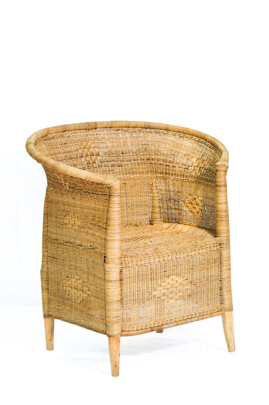 Malawi Full-Weave Cane Chair