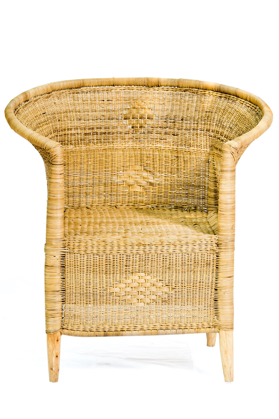 Malawi Full-Weave Cane Chair