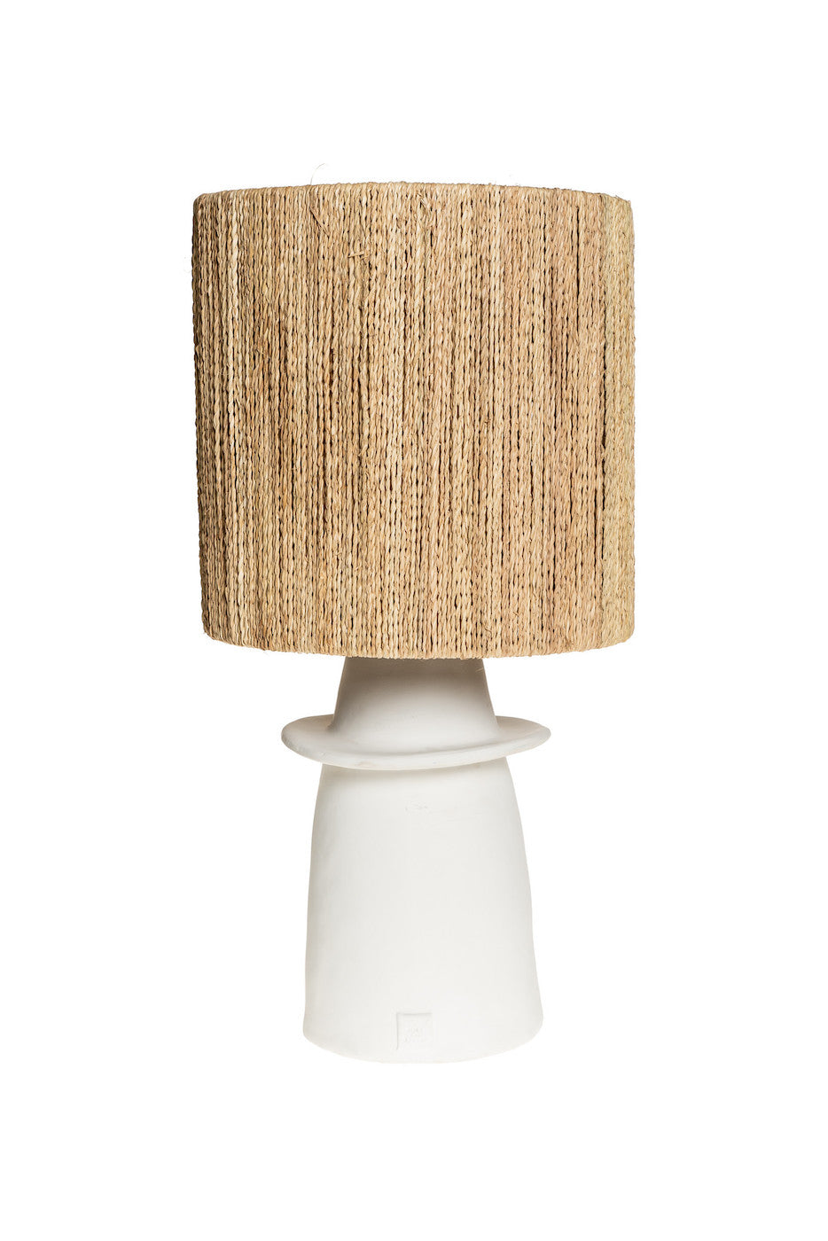White Palm Table Lamp #2